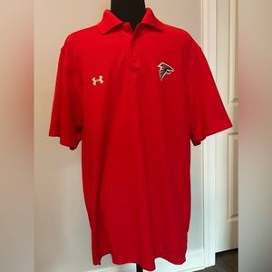 Mens Under Armour Atlanta Falcons polo Sz Large